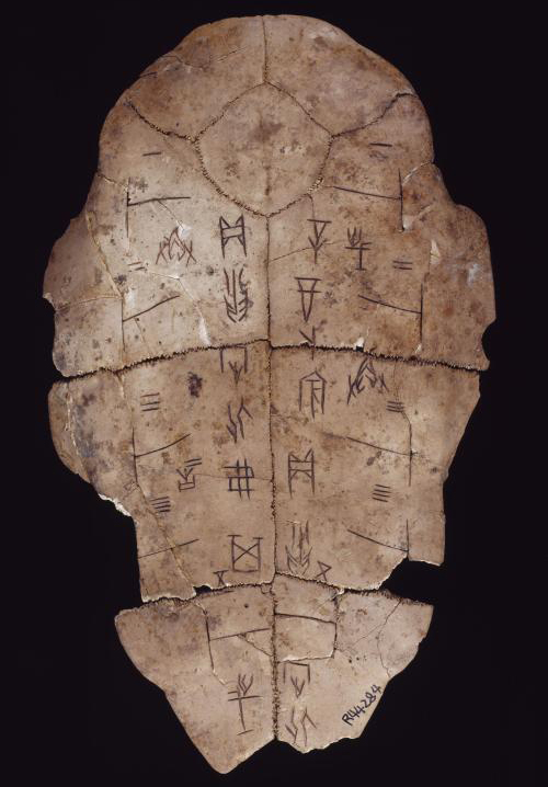 书法的演变过程甲骨文,楷书甲骨文发展