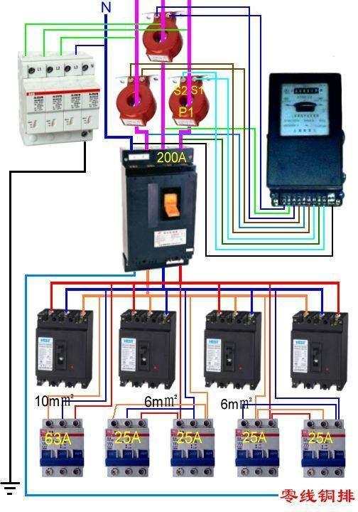 单相电能表电流互感器的接线方法,单相电表电压互感器的正确接线图