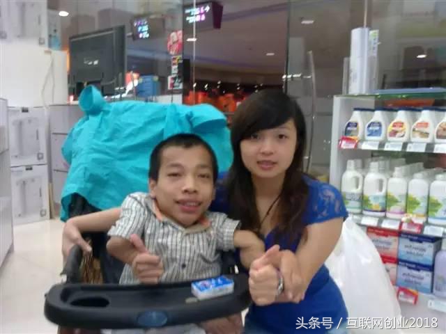 残疾哥励志图片,残疾哥