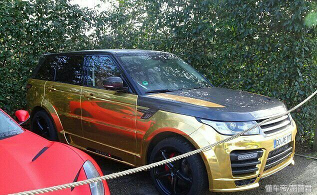总价值85万英镑，美羊羊秀豪车