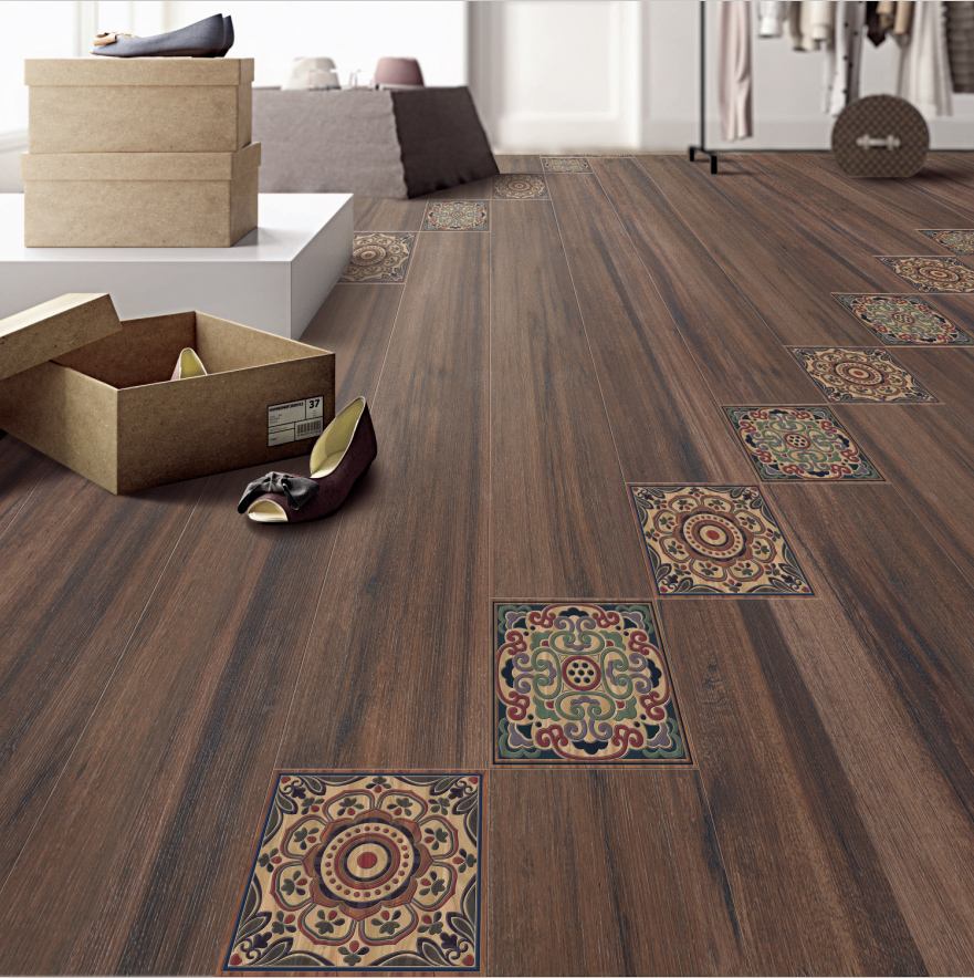 强化地板安装效果图,安装强化地板对地面要求