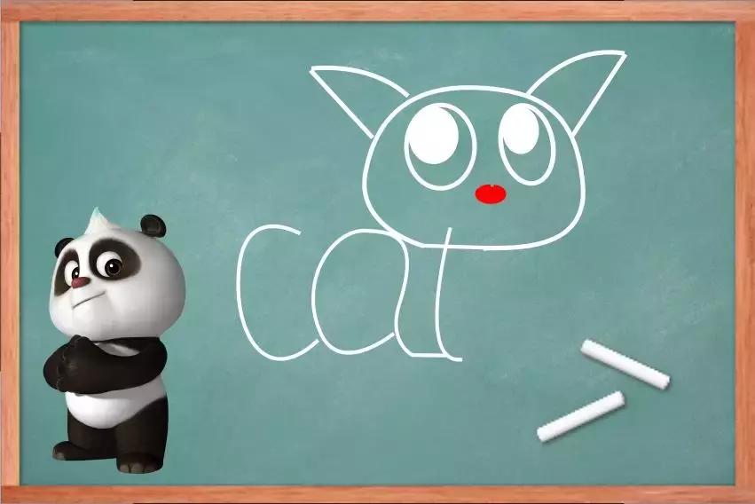 香蕉英语单词简笔画,食物的英语单词和简笔画