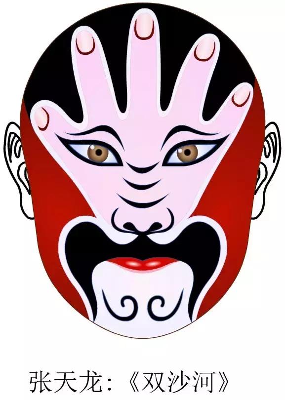 中国京剧脸谱高清典藏,京剧白色脸谱代表人物