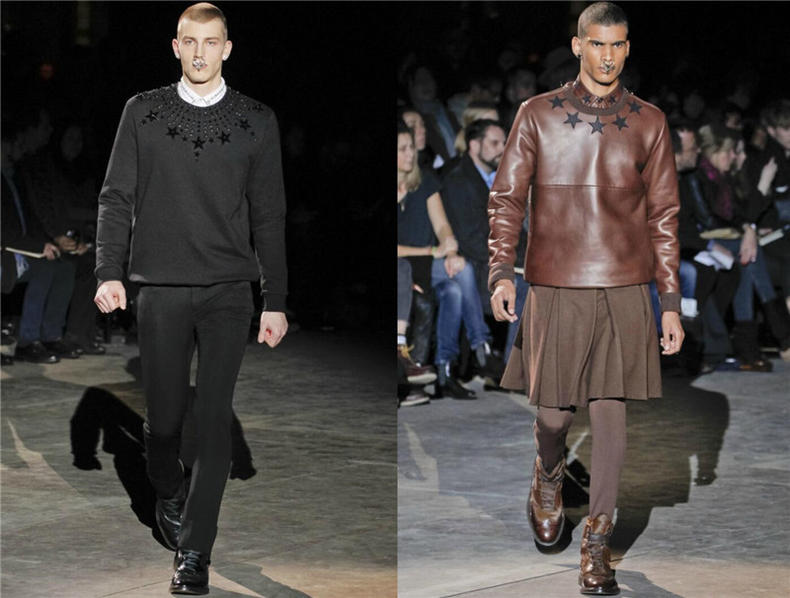 纪梵希图案t恤,背后有纪梵希图标的t恤