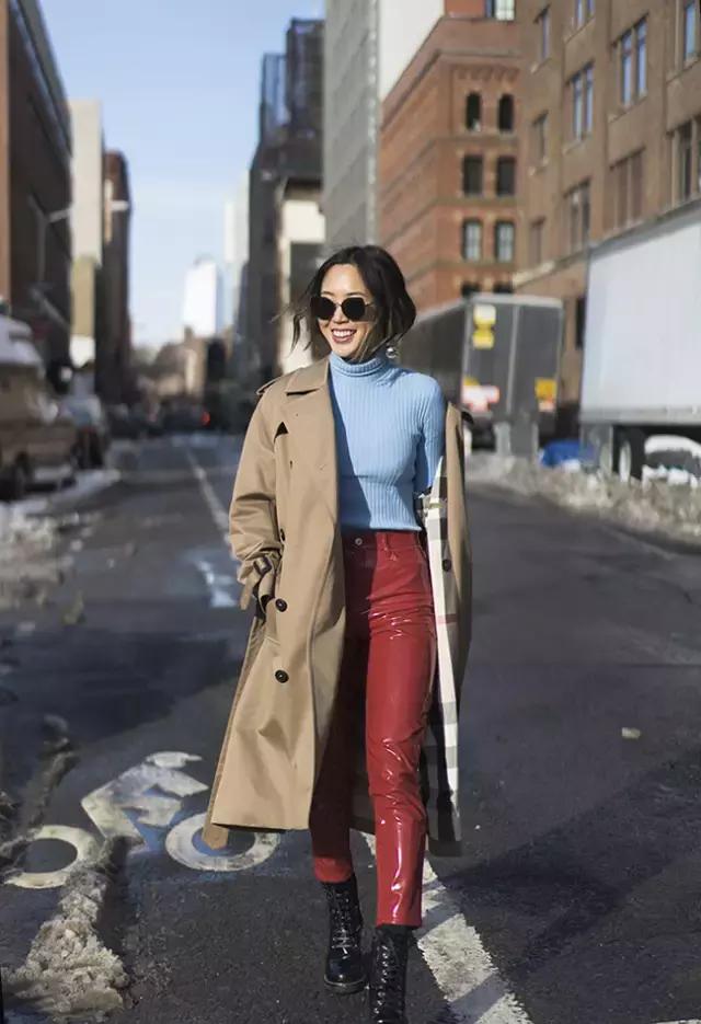 风衣不用多就只买这样一件经典的就可以穿的潮流又时髦了