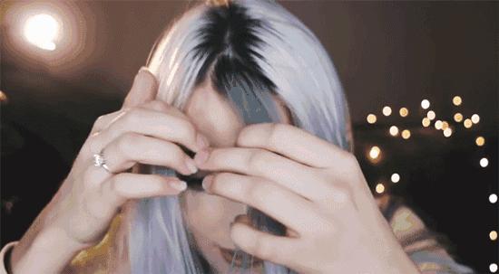 没刘海显凶怎么办,没有刘海尴尬期怎么处理简单好看