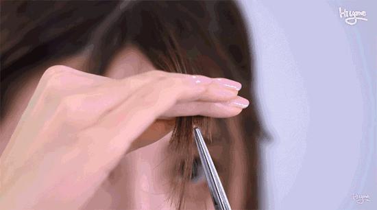 没刘海显凶怎么办,没有刘海尴尬期怎么处理简单好看