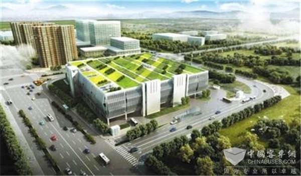 北京智能立体公交车停车场,北京南站立体停车楼位置