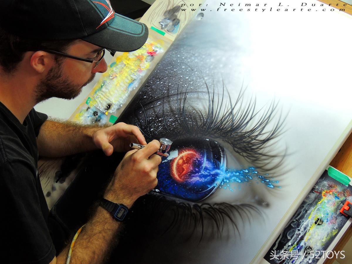 汽车彩绘的匠人让你不敢相信自己的眼睛