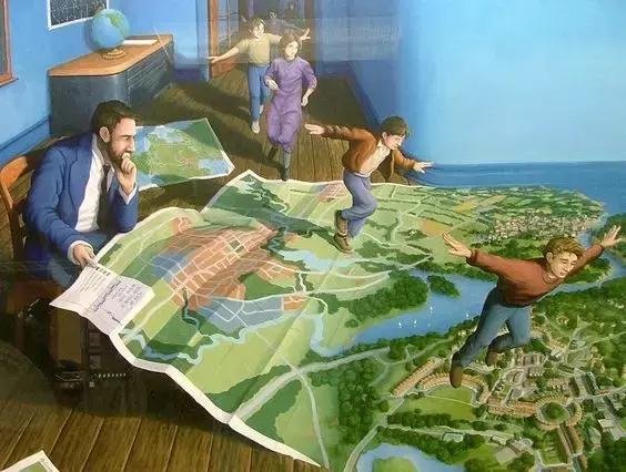 油画绘画故事,油画故事感