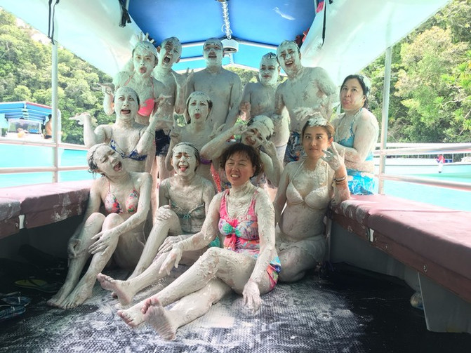 和闺蜜一起去水上世界,闺蜜一起游东湖公园