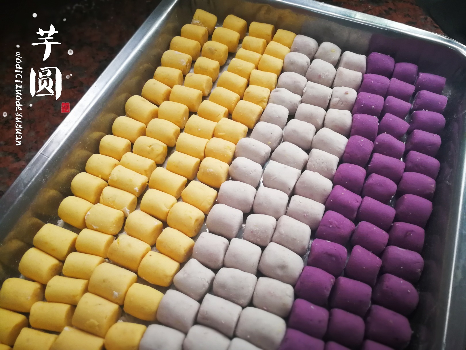鲜芋仙的芋圆怎么做,自己做的芋圆怎么煮不散