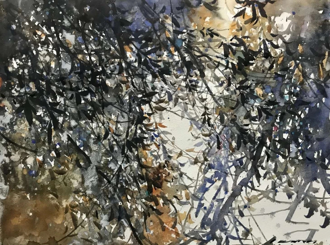 一组水彩,治愈型水彩作品