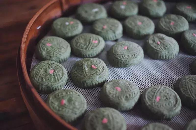 杭州网红青团店,杭州濮家新村青团