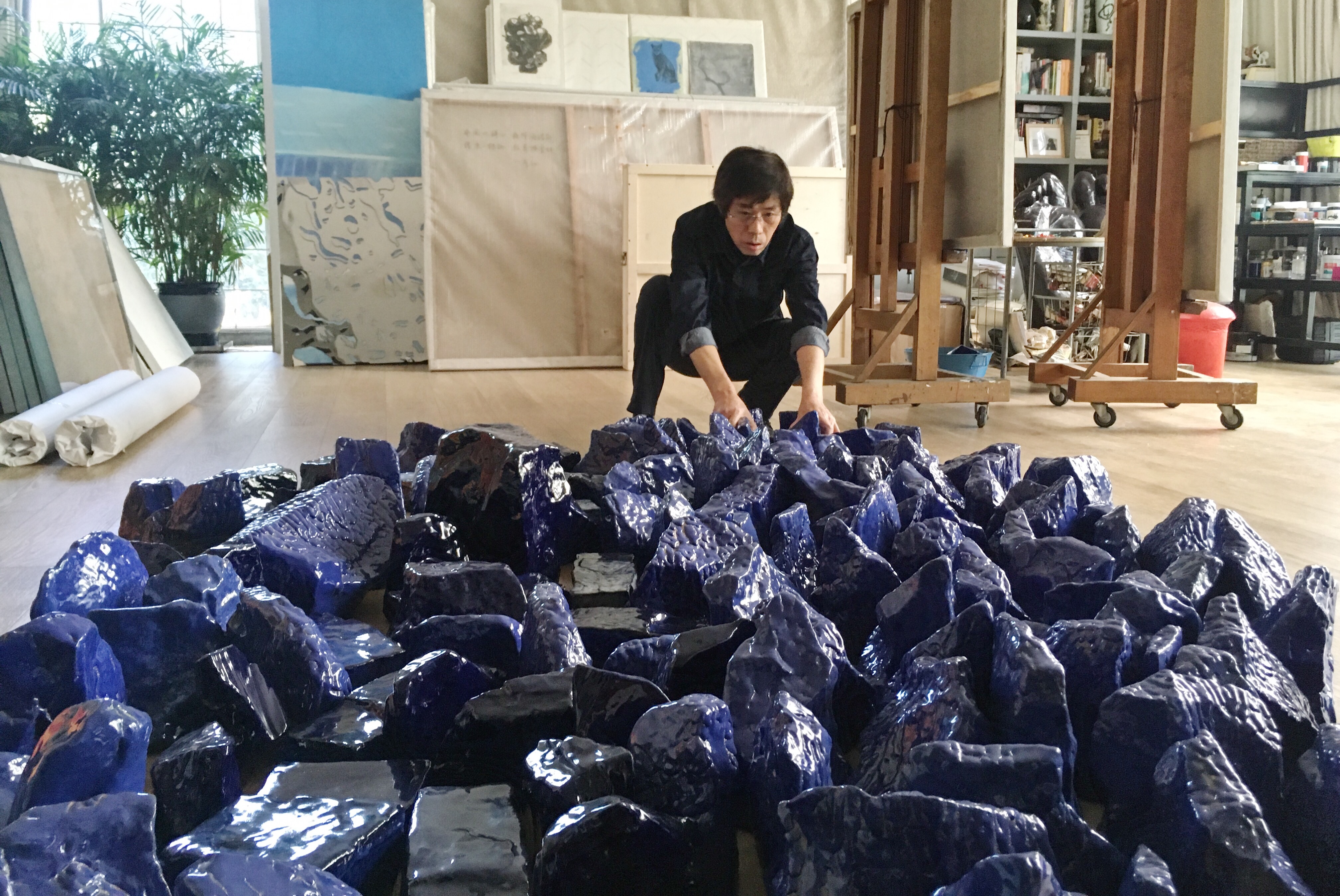 艺术家杨国辛作品,杨国辛油画作品欣赏