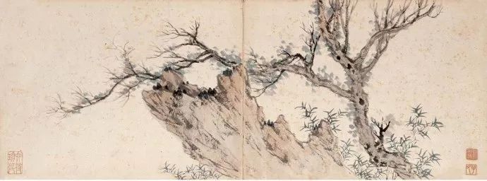 写意山水花鸟画精品欣赏,吴待秋山水画精品欣赏图文