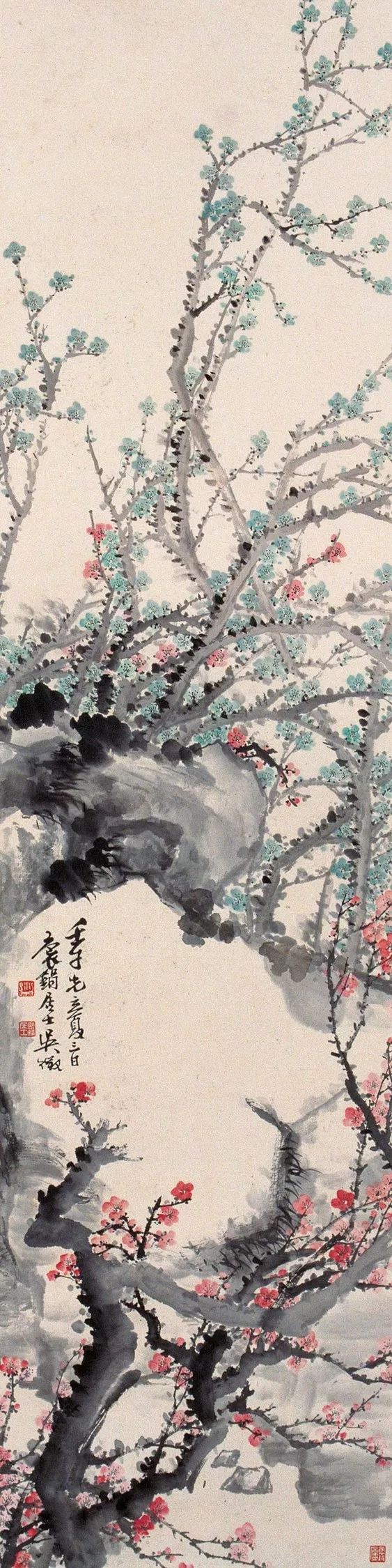 写意山水花鸟画精品欣赏,吴待秋山水画精品欣赏图文