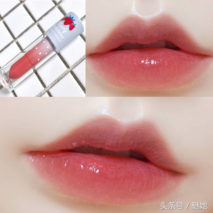 春夏元气口红唇釉,黄皮显白元气平价唇釉