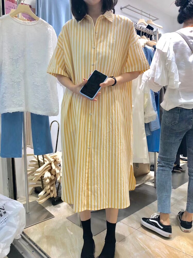 十三行女装档口韩系简约风,十三行知性优雅女装