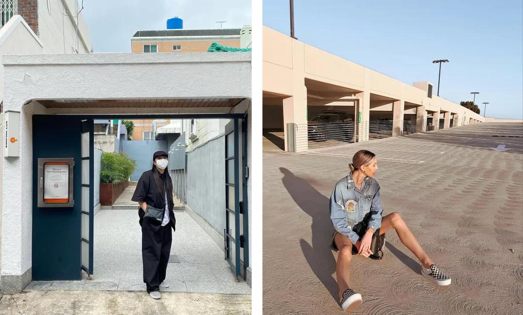 棋盘格网红款,厚底vans棋盘格