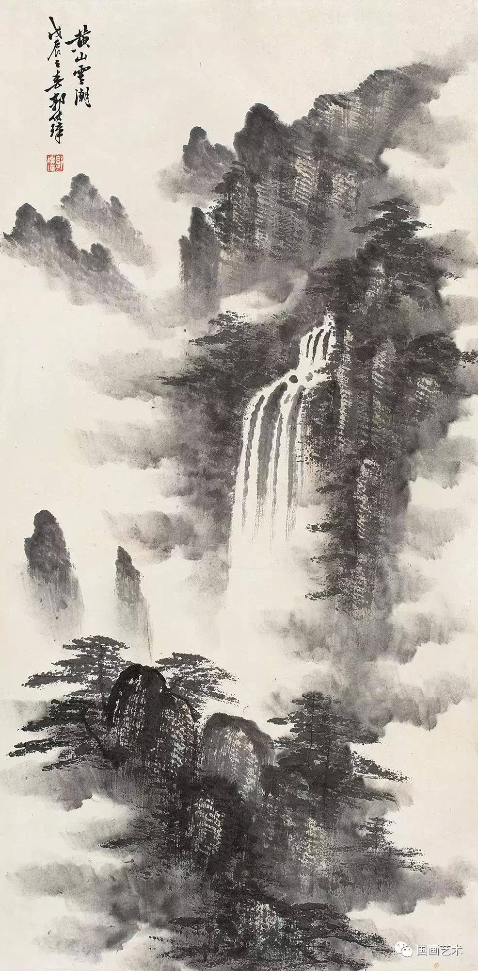 郭传璋山水高清,郭传璋山水画作品欣赏