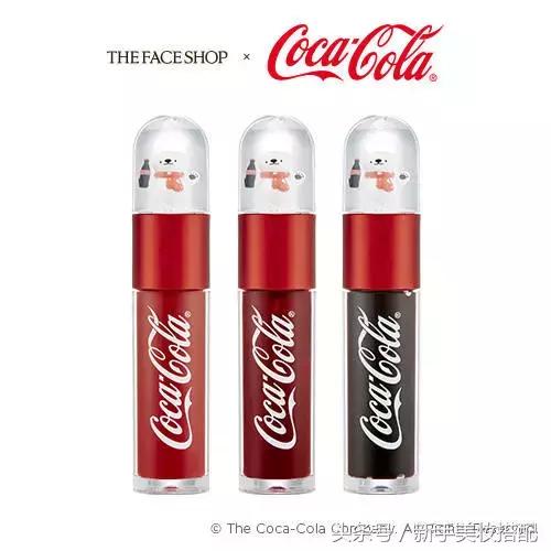 用可口可乐版化妆品化妆,可口可乐妆容