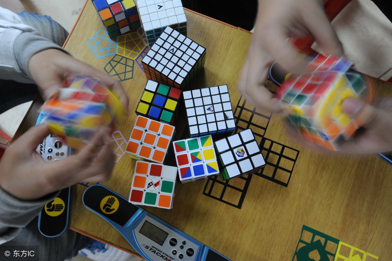 马卡龙二阶魔方还原公式图片教程,二阶魔方白色还原后怎样还原黄色