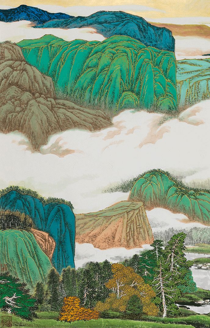 郑百重画家,郑百重山水画讲堂全集