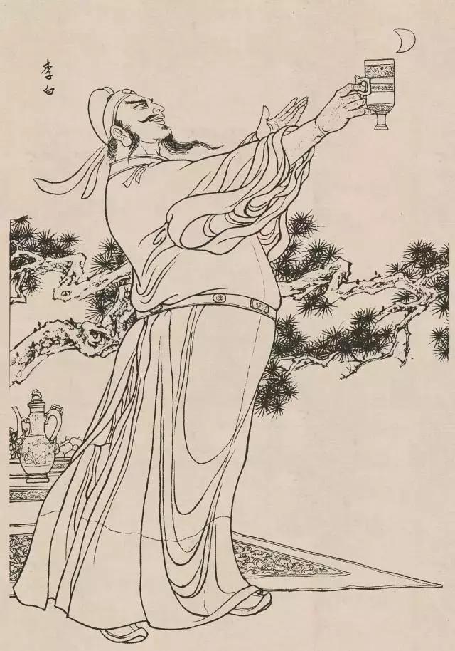 传统人物白描手稿,古代白描人物集锦