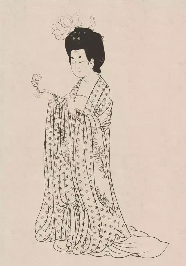 传统人物白描手稿,古代白描人物集锦