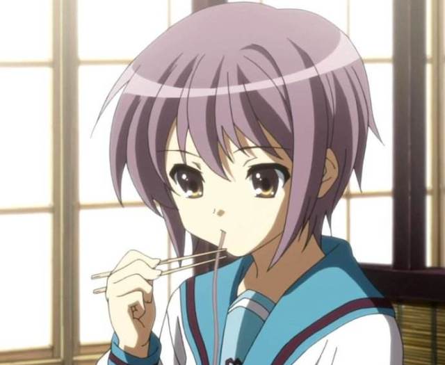 动漫眼镜娘摘下眼镜,摘下眼镜解除封印后的女生