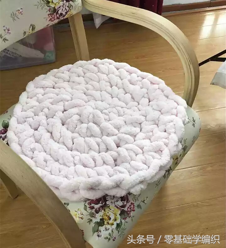 简单毛线手工编织围巾小熊,手工编织围巾教程冰岛毛线