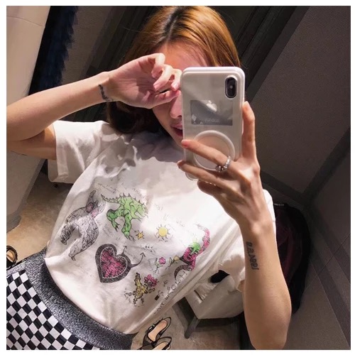 插画物语！描绘那个充满个性的世界！Baby同款女士T恤