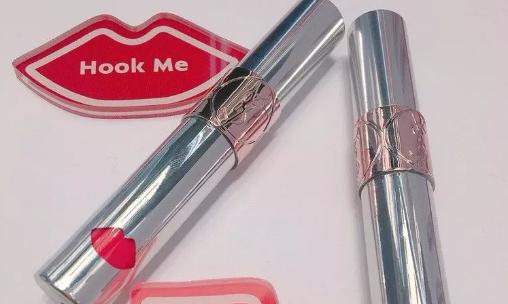 ysl银管桃粉色,ysl与zoekravitz联名银管口红试色