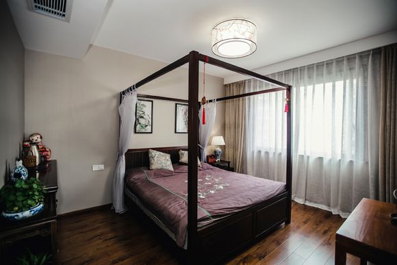 还是专业的拍的好看，新中式美家已入住2个月了，两个字完美！