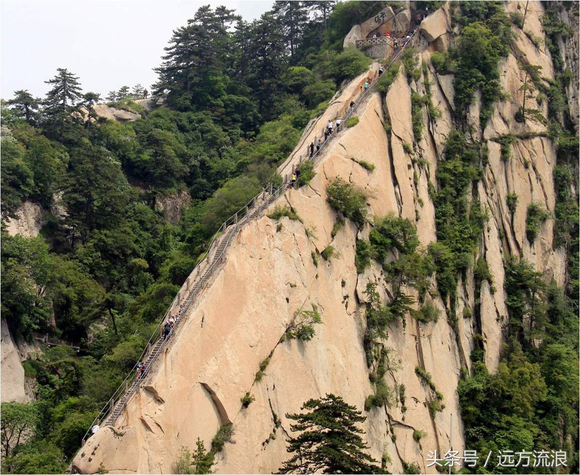 登上华山感悟,登华山之巅显勇者风范