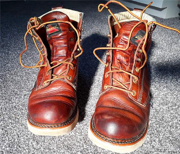红翼1907工装靴,红翼工装靴8111脚感
