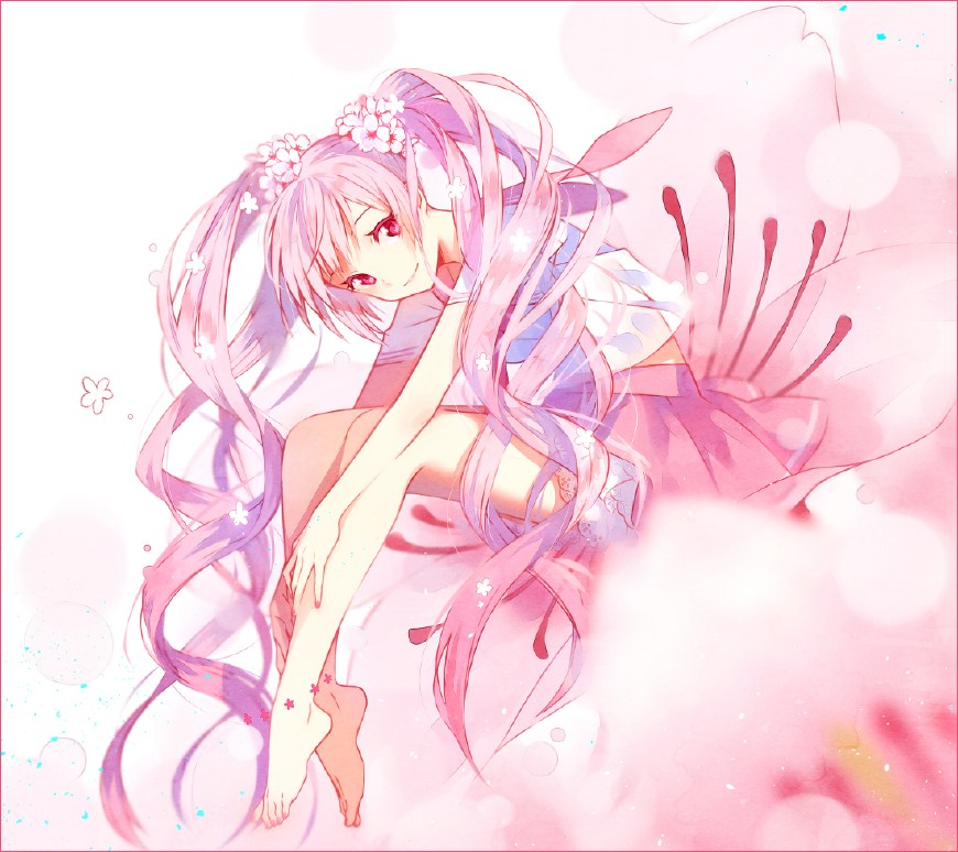 100张绝美的樱花壁纸,初音3k壁纸