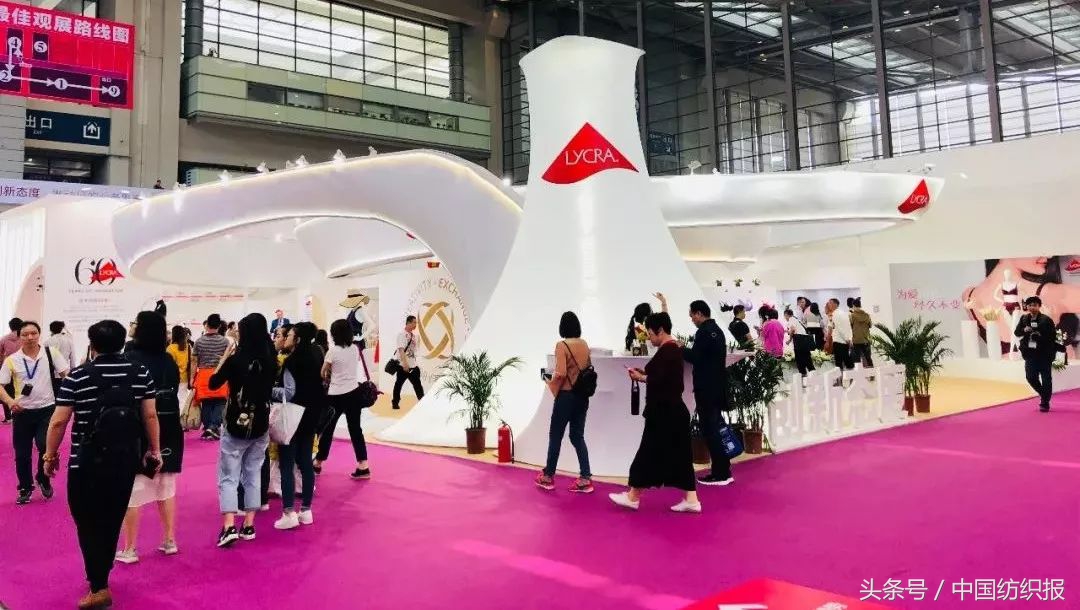 英威达技术傍身引关注，莱卡品牌亮相深圳内衣展