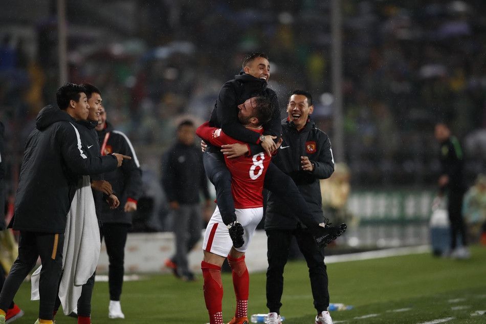 国安迎战恒大双雄对决,全华班恒大对国安集锦