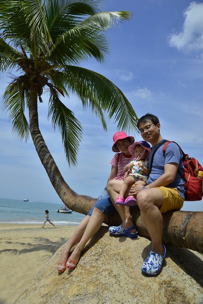 碧海蓝天椰风海韵旅行,碧海蓝天三亚亲子游攻略