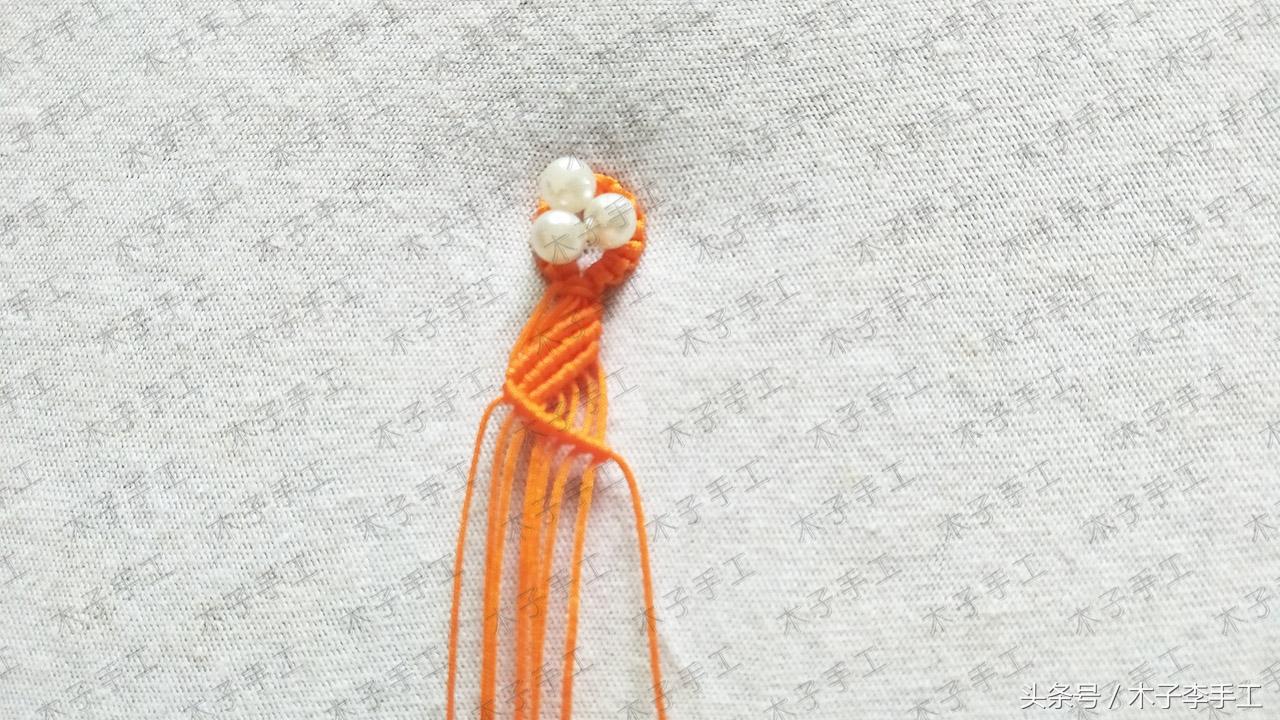 看了教程学不会咋办,最简单快速完成的纯红绳手链