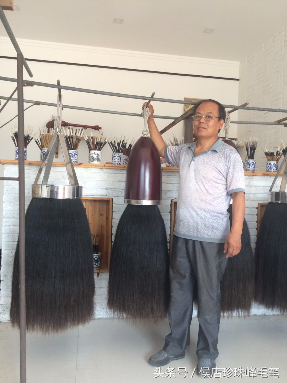 衡水侯店狼毫毛笔,侯店谁家毛笔最有名