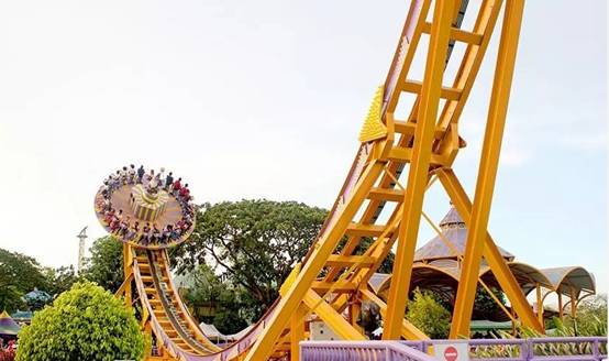 游乐园项目英文，玩过山车的“玩”是play么