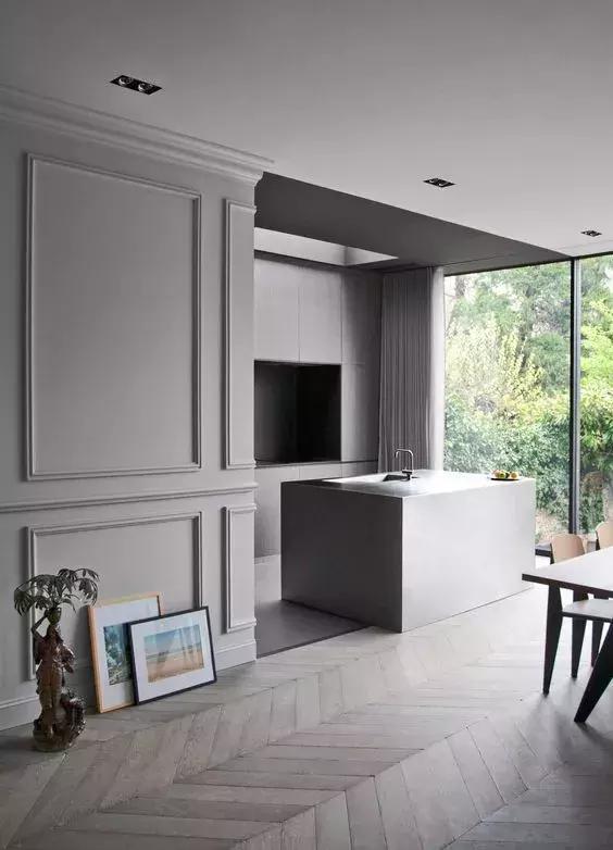 护墙板用不着打底,现在流行装修用护墙板吗