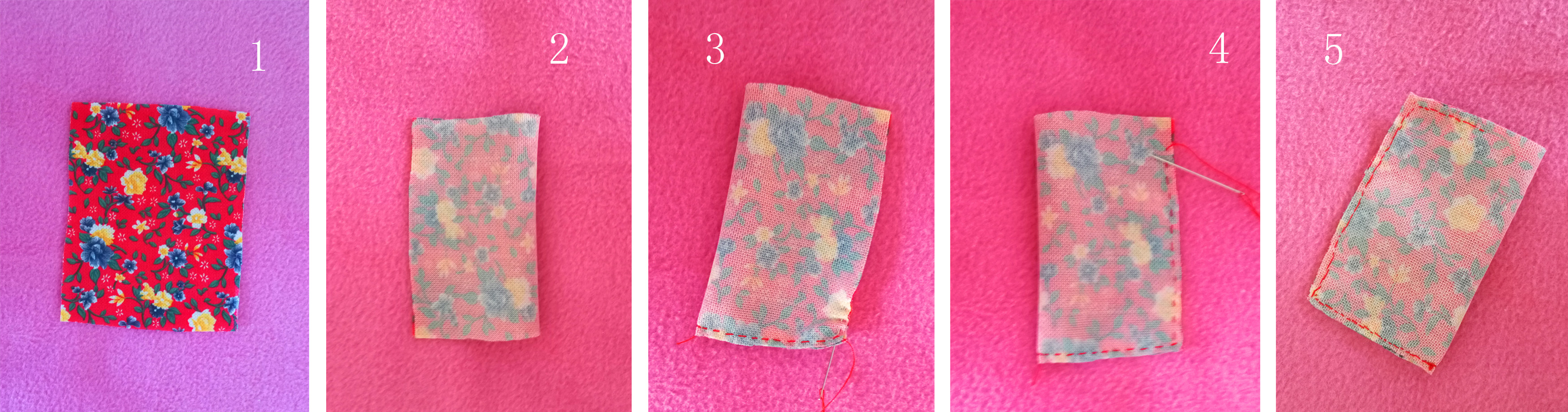 手工花上面的蝴蝶结怎么做,花布蝴蝶结手工