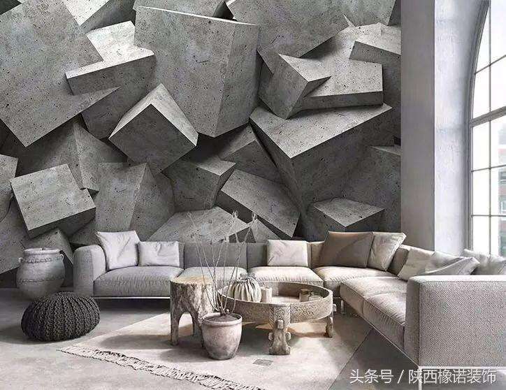 你家墙壁还裸着吗？试试感受墙纸上的3D视觉艺术吧