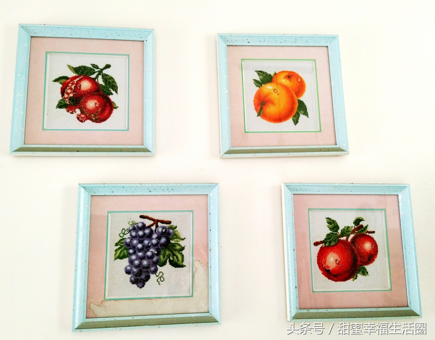 十字绣一针一线的艺术,十字绣一针一针的绣出一幅图