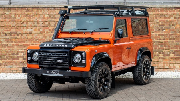 路虎卫士75年传奇版,路虎卫士成长史