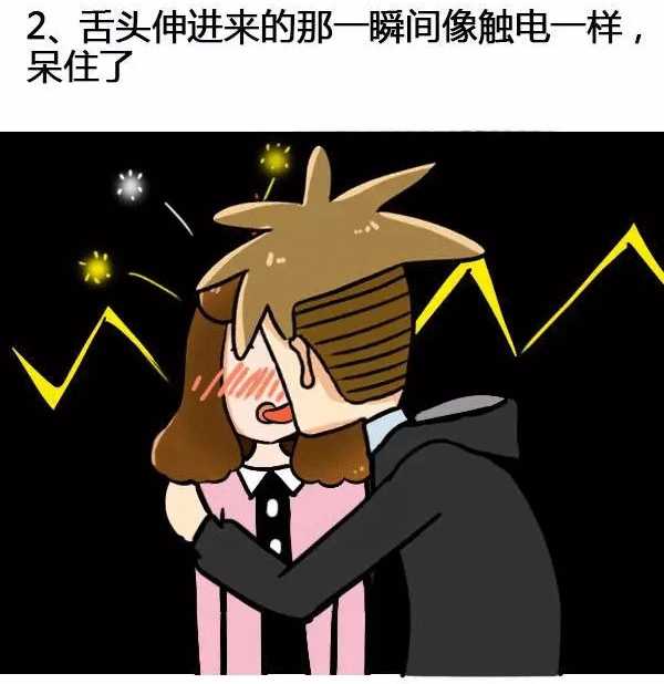 第一次接吻，对方把舌头伸进你的嘴是什么感受